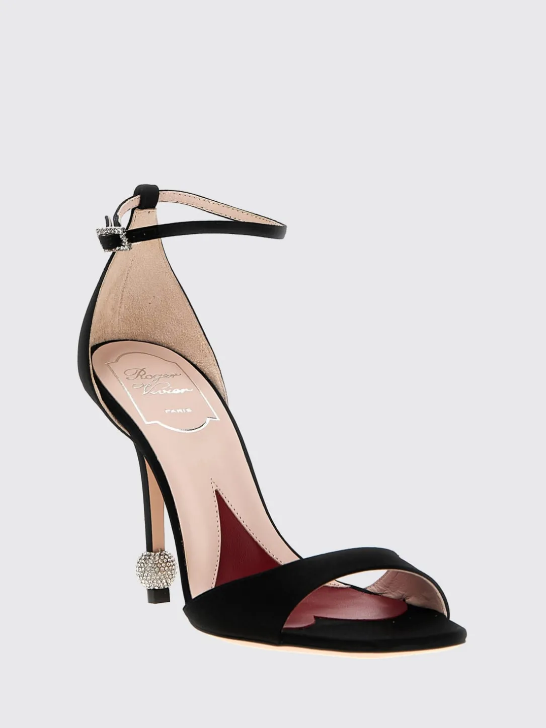 Sandalo Marlene Roger Vivier in raso di seta