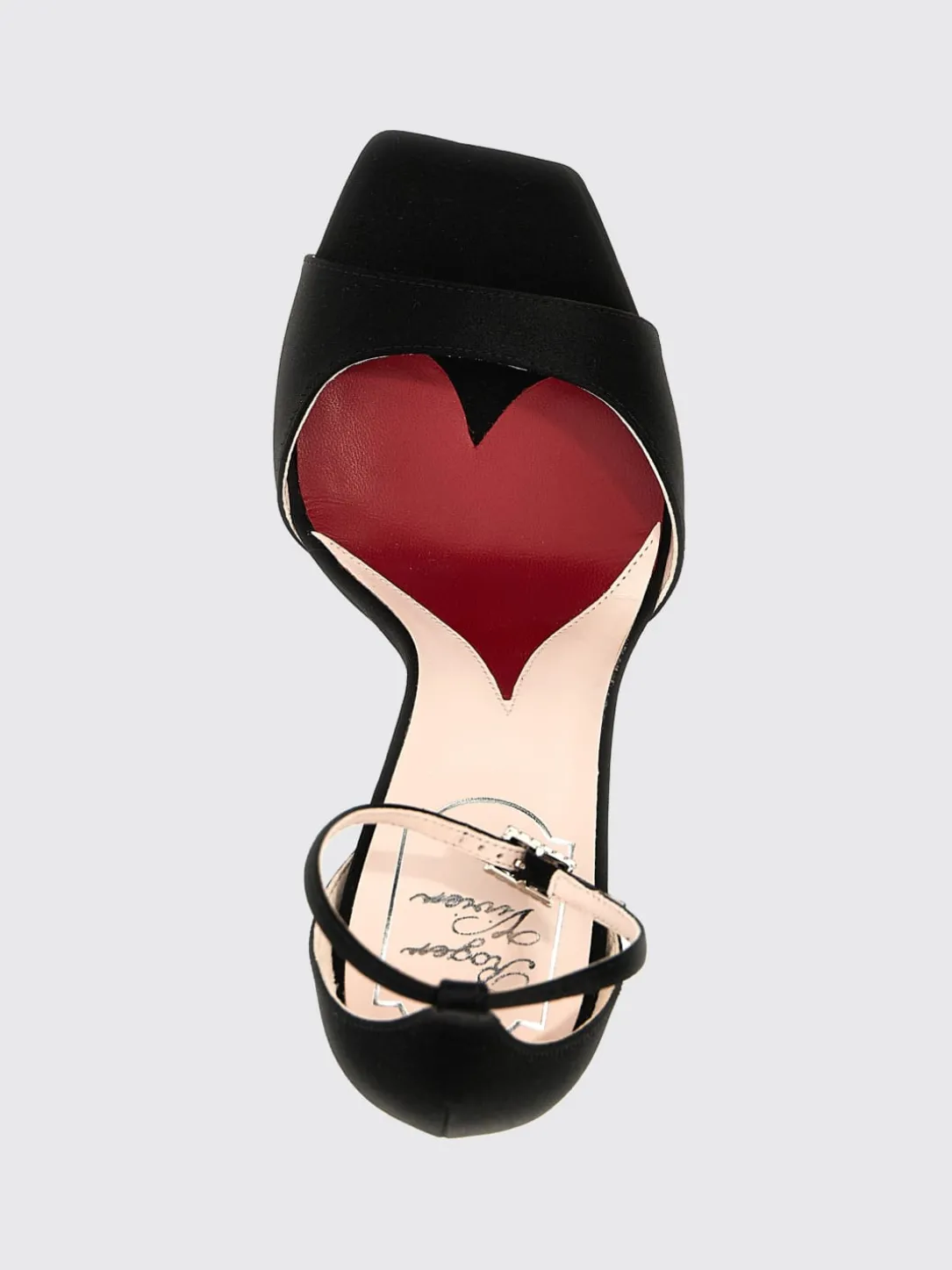 Sandalo Marlene Roger Vivier in raso di seta