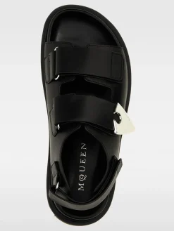 Sandalo McQueen in pelle