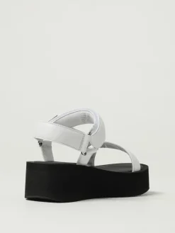 Sandalo Mellow Tory Burch in pelle con plateau