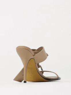 Sandalo Moschino Couture in pelle