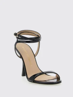Sandalo Nudist Stuart Weitzman in vernice