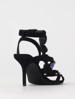 Sandalo Octavia Kurt Geiger London in camoscio con strass