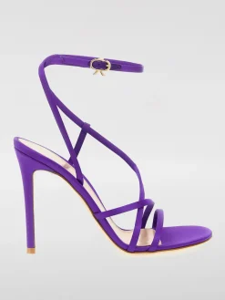 Sandalo Orchid Gianvito Rossi in raso