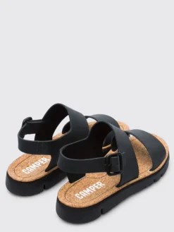 Sandalo Oruga Camper in pelle pieno fiore