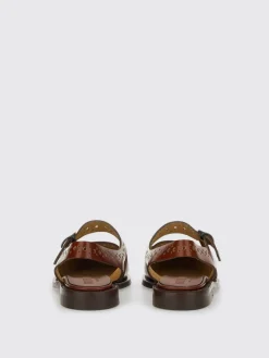 Sandalo Pica Hereu in pelle traforata