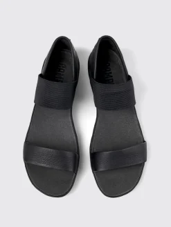 Sandalo Right Camper in pelle a grana