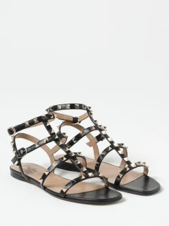 Sandalo Rockstud Valentino Garavani in pelle