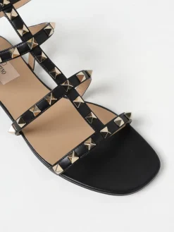 Sandalo Rockstud Valentino Garavani in pelle