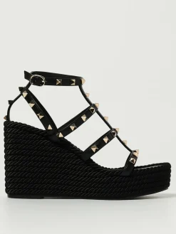 Sandalo Rockstud Valentino Garavani in pelle