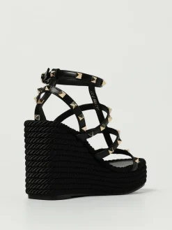 Sandalo Rockstud Valentino Garavani in pelle