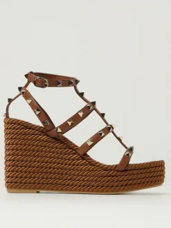 Sandalo Rockstud Valentino Garavani in pelle