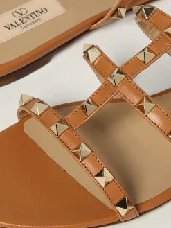 Sandalo Rockstud Valentino Garavani in pelle