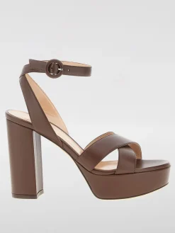 Sandalo Sabrina Gianvito Rossi in nappa con plateau