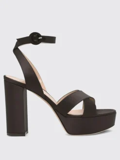 Sandalo Sabrina Gianvito Rossi in raso