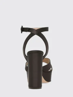 Sandalo Sabrina Gianvito Rossi in raso