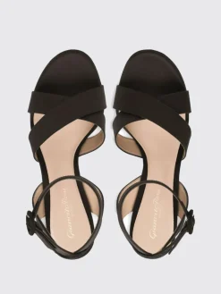 Sandalo Sabrina Gianvito Rossi in raso