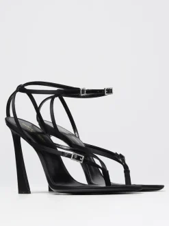 Sandalo Saint Laurent in seta