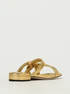 Sandalo Sergio Rossi in pelle laminata