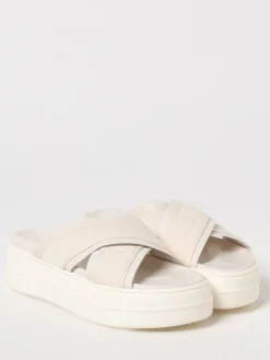 Sandalo Skyscraper Hogan in pelle e tessuto