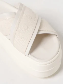 Sandalo Skyscraper Hogan in pelle e tessuto