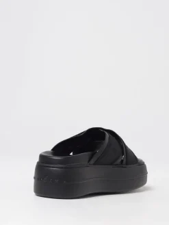 Sandalo Skyscraper Hogan in pelle e tessuto