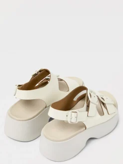 Sandalo Tasha Camper in pelle spazzolata