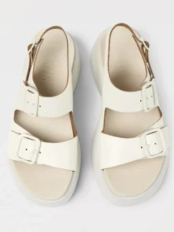 Sandalo Tasha Camper in pelle spazzolata