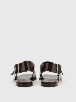 Sandalo Tekla Aeyde in pelle spazzolata