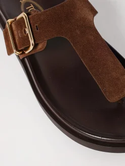 Sandalo Tod's in camoscio