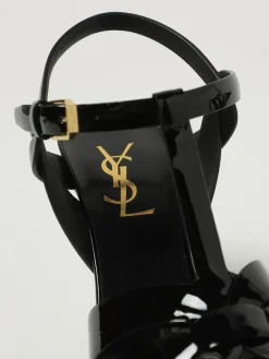Sandalo Tribute Saint Laurent in vernice
