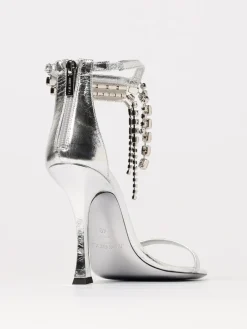 Sandalo Verity Jimmy Choo in pelle con cristalli