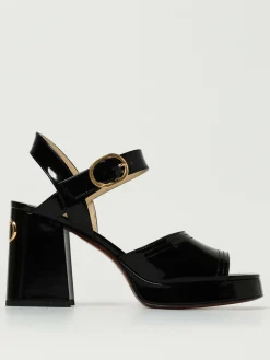 Sandalo VLogo Signature Valentino Garavani in vernice