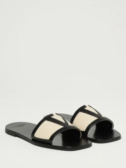 Sandalo VLogo Signature Valentino Garavani in nappa