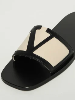 Sandalo VLogo Signature Valentino Garavani in nappa