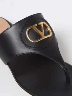 Sandalo VLogo Signature Valentino Garavani in pelle