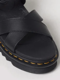 Sandalo Voss II Dr. Martens in pelle a grana naturale