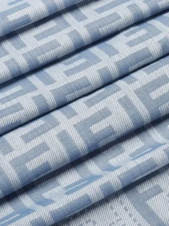 Scialle FF Fendi in lana con monogram jacquard