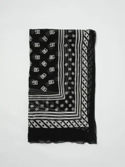 Sciarpa DG Dolce & Gabbana in seta stampata