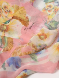 Sciarpa Dolce & Gabbana in cashmere con stampa floreale