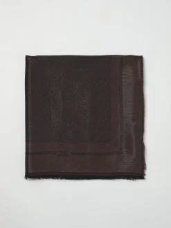 Sciarpa Elisabetta Franchi in viscosa con monogram jacquard