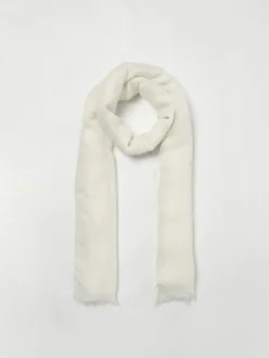 Sciarpa Emporio Armani in misto modal con logo jacquard