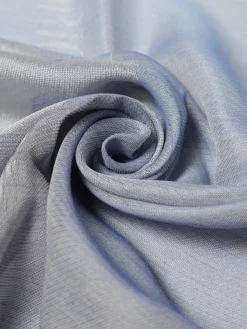 Sciarpa Emporio Armani in misto cotone con logo jacquard