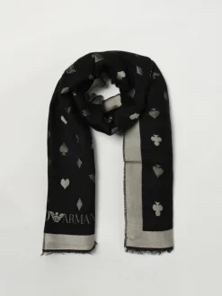Sciarpa Emporio Armani in misto viscosa jacquard