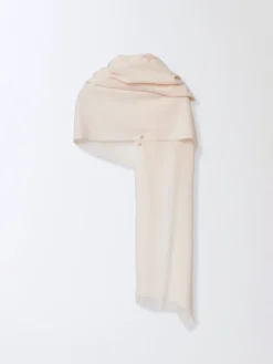 Sciarpa Fabiana Filippi in misto lana con dettaglio piercing in filo diamante