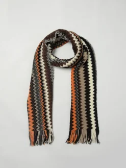 Sciarpa in lana a zig zag Missoni