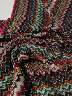 Sciarpa in misto viscosa a zig zag Missoni