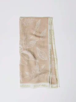 Sciarpa Twinset Actitude in viscosa con stampa floreale