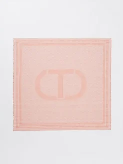 Sciarpa Twinset in modal con Oval T jacquard