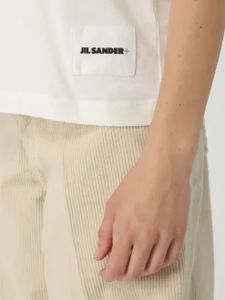 Set 3 T-shirt basic in cotone Jil Sander